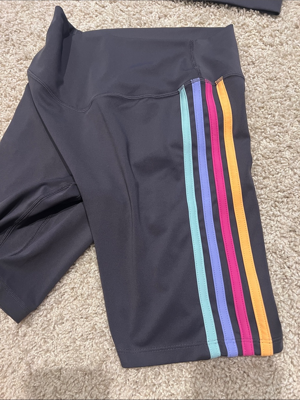 Vitality x Delaney Pulse Strappy Longline Bra & Biker Short Matching Set - Picture 3 of 8